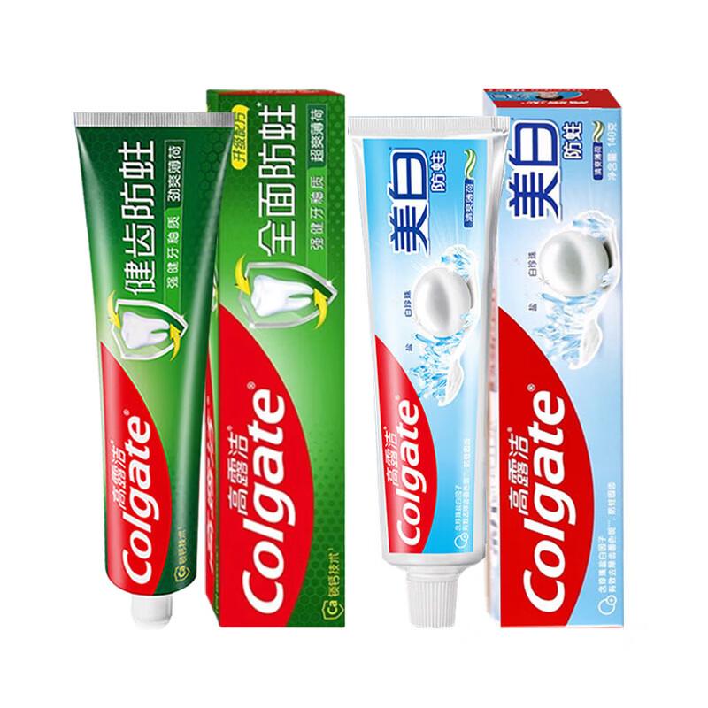 Colgate Набор зубных паст: Защита от кариеса и отбеливание
