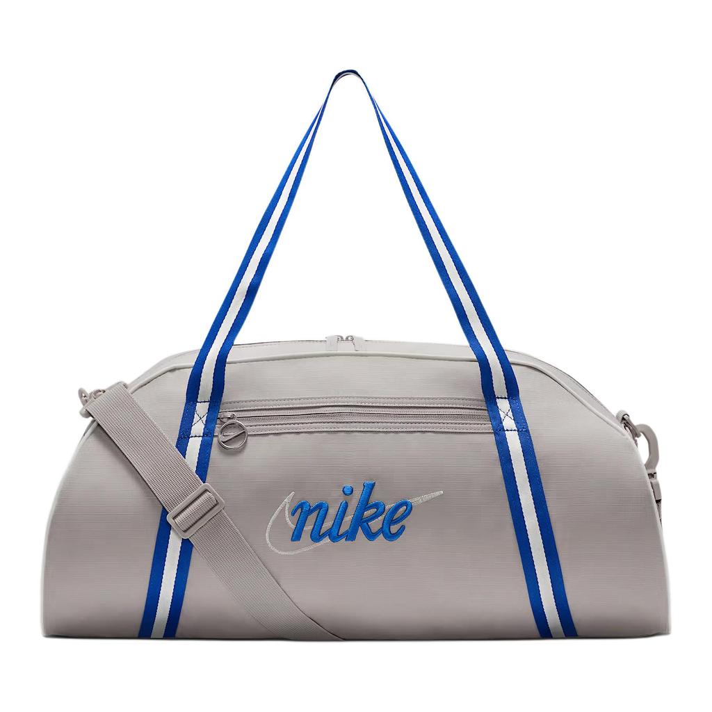 Nike Тканевая дорожная сумка с логотипом спортклуба, унисекс, серая DH6863-009