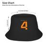 Hot Summer Headwear L-Lando N-Norris Bucket Hat Hip Hop Woman Hot Sun Hats  Boonie Hat Lightweight Fisherman Caps Outdoor Sports