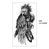 Xqb Black Skull Animal Eagle Snake Water Transfer Tattoo Simulation Disposable Tattoo Sticker