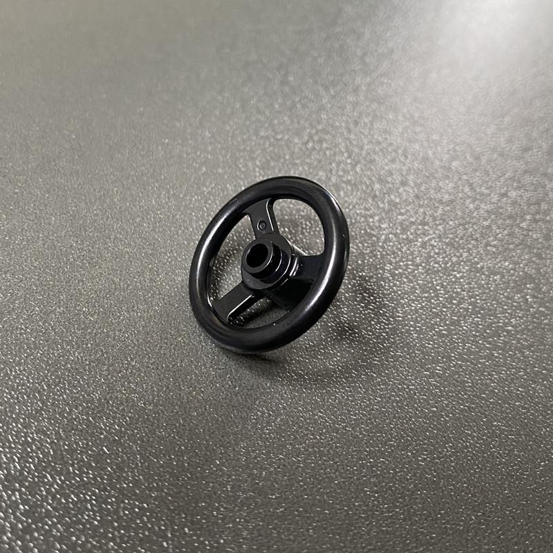 Совместимый строительный блок 2819 Технология строительных блоков из мелких частиц Запасные части 4580509 Черный 3X3 Рулевое колесо Рулевое управление