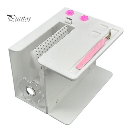 Acrylic Eyelash Root Splitter Manual Eyelash Fanning Machine Fan Maker Professional Women Eyelash Flowering Tools Lashes Extension Supplies