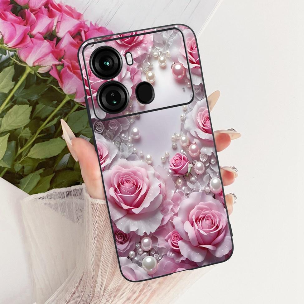 Чехол для ITEL P40 Чехол P662L Силиконовый Милый Кот Модный Забавный Расписной Funda Для P40 ITEL P 40 Корпус Телефона