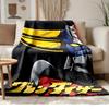 GrendizeSoft and comfortable flannel Suitable for sofas living rooms outdoor camping travel and also makes a great anniversary gift