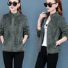 Women's Fleece Coat Winter Warm Thicken Jacket Two-Sided Wear Double-Sided Velvet Coral Fleece Coats Polar Fleece Jackets