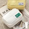 Square Makeup Bag Puffer Skincare Storage Bag Aesthetic Cosmetic Pouch  Toiletries