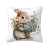 Каваий Пасхальный Кролик Наволочка Цветочная Наволочка Графическая Наволочка Современные Наволочки Для Дивана Спальни Домашнего Декора