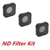 Go Pro Mcuv Cpl Nd8 Nd16 Nd32 Polarizer Filter Glass Nd 15X Macro Star Lens Filters For Gopro Hero 13 12 10 9 Camera Accessories