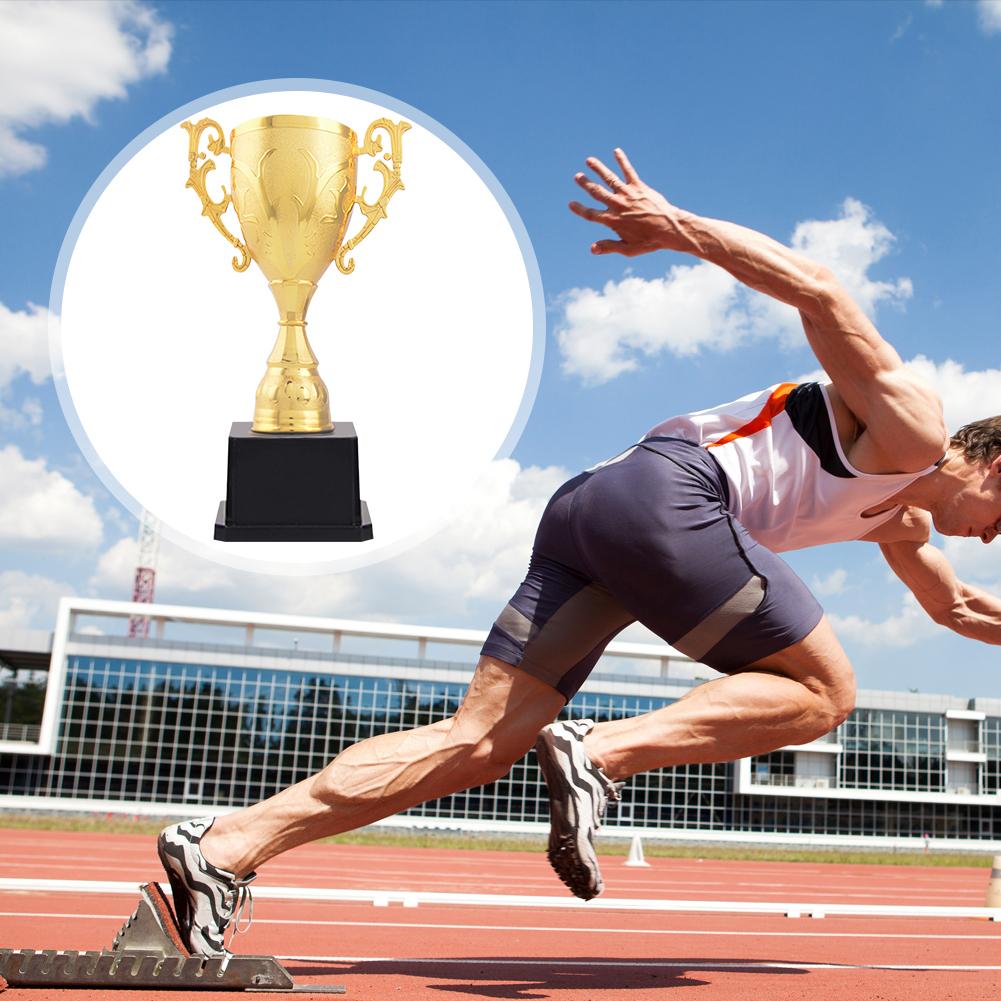 Соревновательный трофей с базой Персональный призовой трофей Приз за творческие достижения Наградной трофей для спортивных турниров