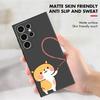Парный Милый Черный Мягкий Чехол для Samsung Galaxy S22 Plus S23Ultra S20 S21 FE S24 S25 Ultra S24Ultra S23 FE S25+