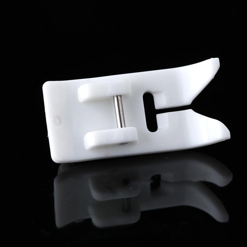 Тефлоновая прижимная лапка для швейной машины из 2 частей для плавной строчки на скользких тканях