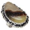 Saptarian Jasper Gemstone Handmade Silver Jewelry "8"