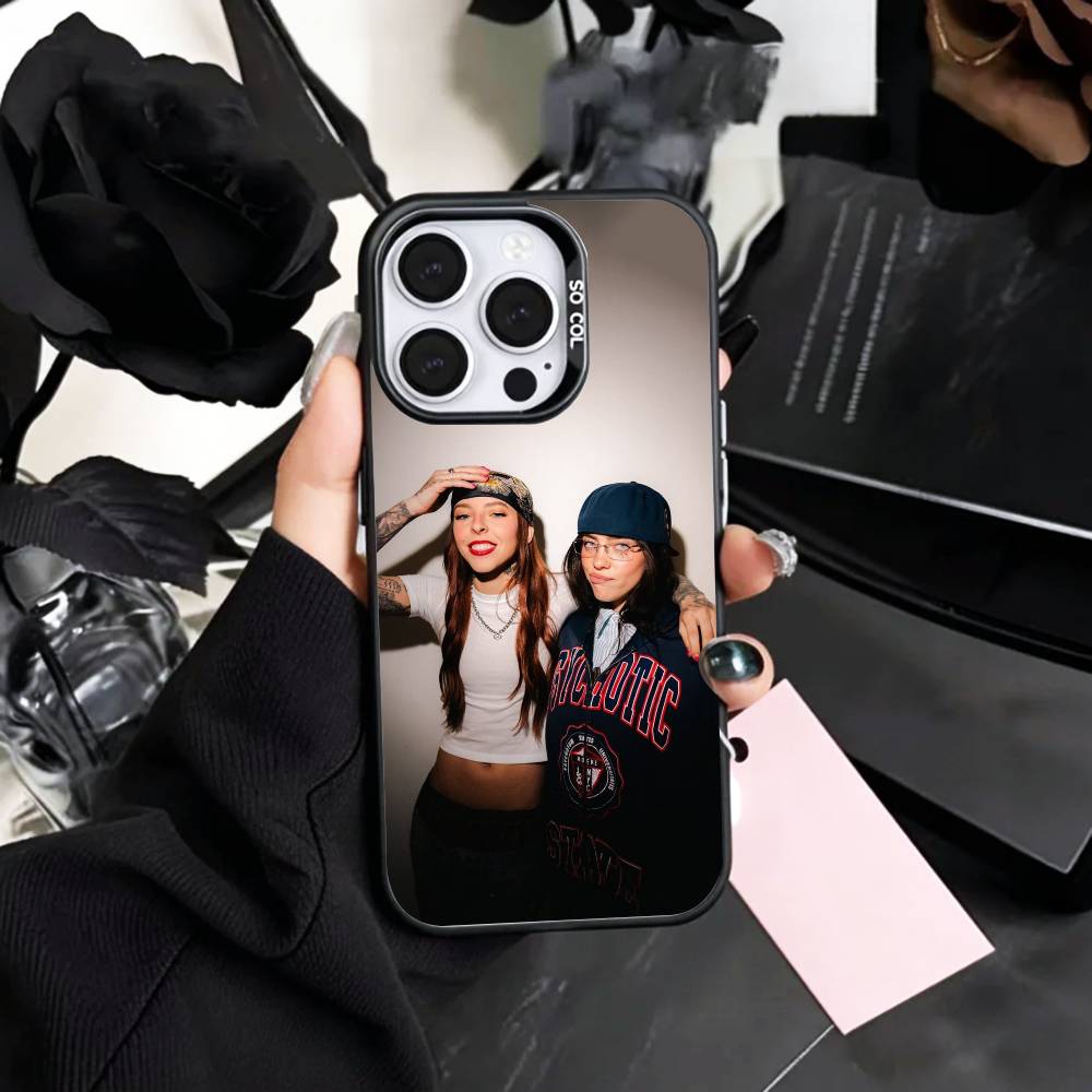 Певица Young Miko Не беспокоить Чехол для телефона для iPhone 17, 16, 15, 14, 13, 12, 11 Plus, Pro Max Цветной Посеребренный Внутренняя крышка
