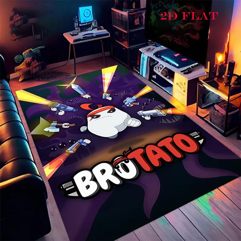 Brotato Carpet Rug for Living Room Bedroom Home Sofa Decoration,Kids play Nonslip Floor Mat