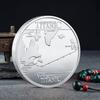 Titanic route, commemorative medal, couple, creative gift, decorative coin, gold coin, Instagram style, Christmas gift, Stocking stuffers