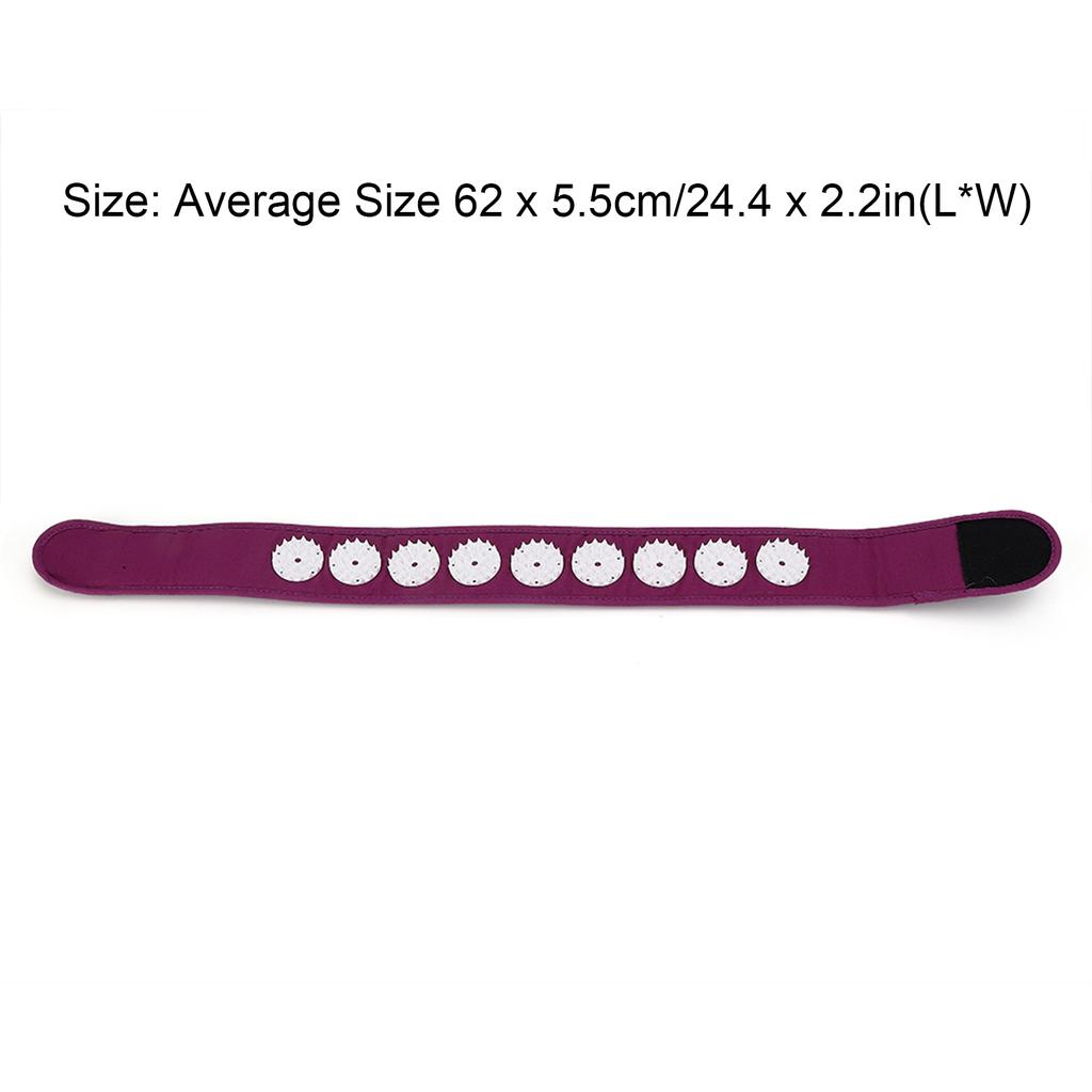 Портативная акупунктурная массажная повязка на голову с регулируемым ремешком для облегчения боли и фитнеса