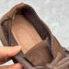 Оригинальные ретро женские повседневные замшевые туфли из натуральной кожи на шнуровке для всех сезонов
