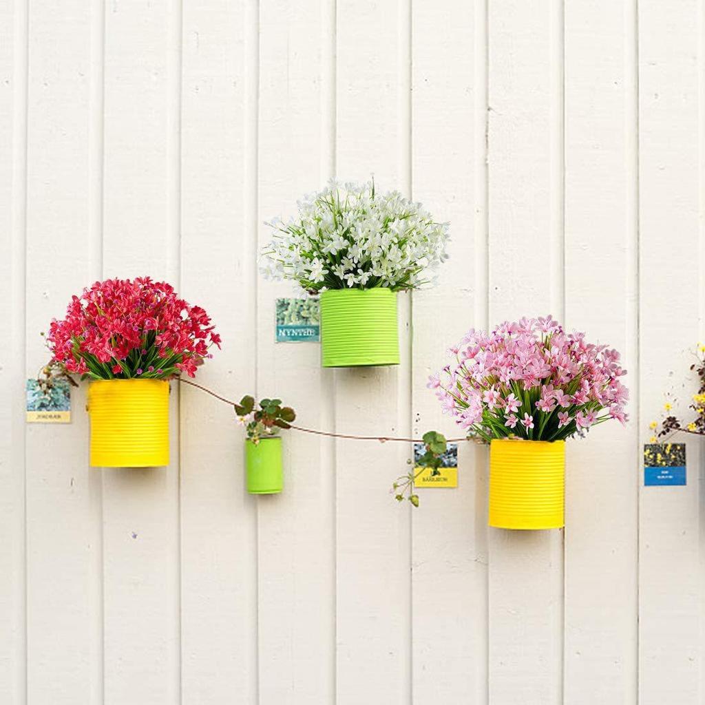Искусственные цветы, искусственные нарциссы, цветы, устойчивые к ультрафиолетовому излучению, кашпо, крыльцо, патио, офисное украшение для дома(6 цветов, 1/2/3/4/5 шт. на выбор)