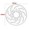 2 Pieces of 14-inch Drum Brake Disc Brake Disc Cover Decorative Aluminum Brake Cover Car Rear Wheel Dustproof Brake Disc