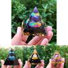 Orgonite Chakra Energy Pyramid Amethyst Crystal Home Decor Meditation Ornament Craft Gift
