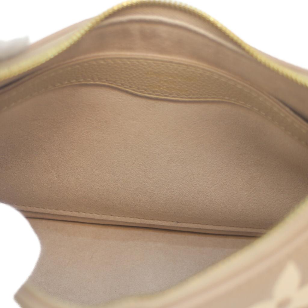 LOUIS VUITTON M13224 Tourterelle Creme Bicolor Monogram En Plant Boulogne PM Shoulder bag Monogram Ann PlattUsed