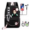 Anime Cosplay Backpack Cartoon Large Capacity Bookbag Outdoor Bag Laptop Unisex Students Boys Girls School Bag Travel Rucksack