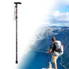 Foldable Trekking Pole Elderly Portable Men Walking Outdoor Backpacking Style A