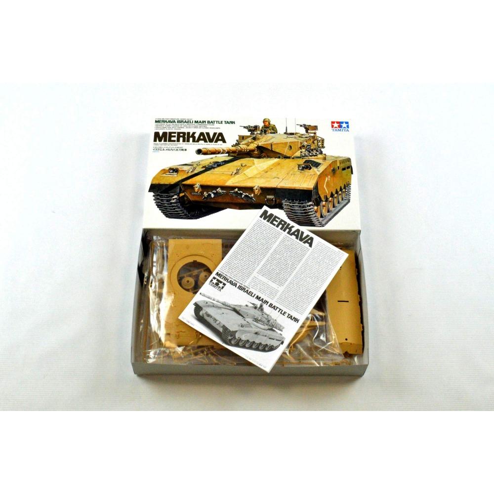 Tamiya 135 Военная миниатюрная серия № 127 Израильская армия основной боевой танк «Меркава» пластиковая модель 35127