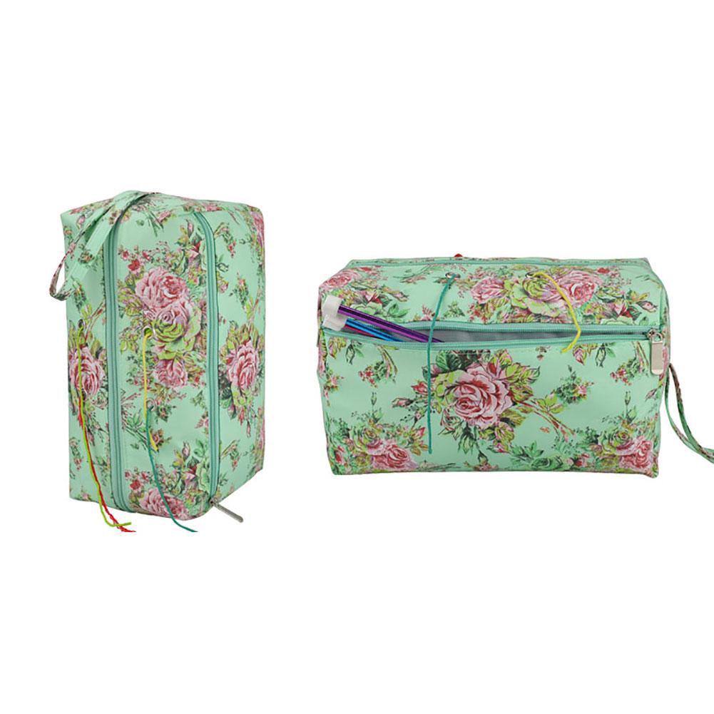 Сумка для вязания, крючки для пряжи, органайзер для вязания крючком