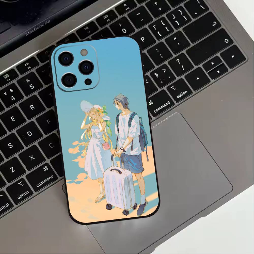 Summer Time Rendering  Phone Case For iPhone 17,16,15,14,13,12,11 Plus,Pro Max,XS,Soft Silicone Black Cover