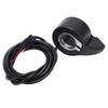 Thumb Throttle Adjustable Waterproof Ergonomic E Bike Speed Controller for 22mm Handle Diameter Electric Bicycle