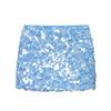 Kaslead New Women clothes Western Style Fashion Beads Decoration Knitted Mini Skirt 3920221