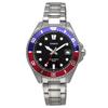 Casio CASIO Standard Analog Watch MDV-10D-1A3V Boys Women's Girls Blue X Red Bezel Metal Band Overseas Model [Parallel Import]