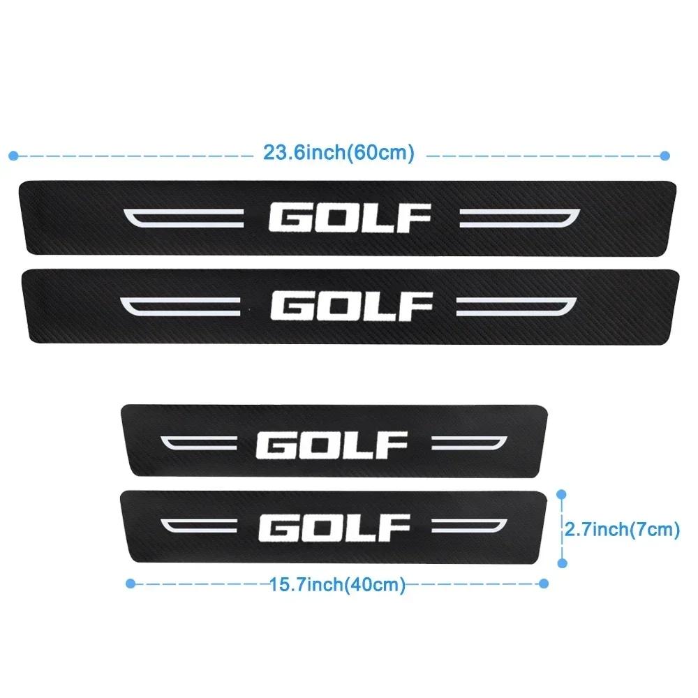 2026 Новые Для VW VOLKSWAGEN Защитные Наклейки-Декали на Пороги Дверей Автомобиля от Царапин для Volkswagen VW GOLF Значок Пороги Багажника