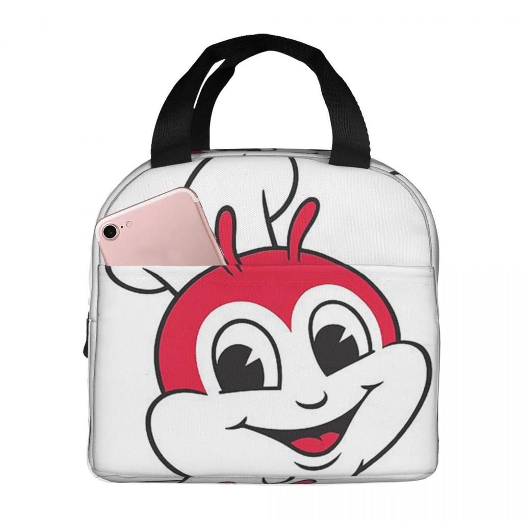Jolli BAE JOLLIBEE Insulated Lunch Bag for Kids School Cooler Thermal Food Box Tote Leakproof Lunch Boxes Container