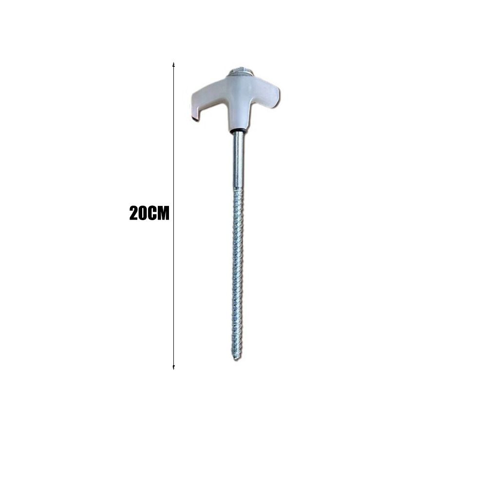 Вращающиеся колышки для палаток с резьбой, ввинчивающиеся в землю гвозди, прочные шипы для крепления на земле для кемпинга