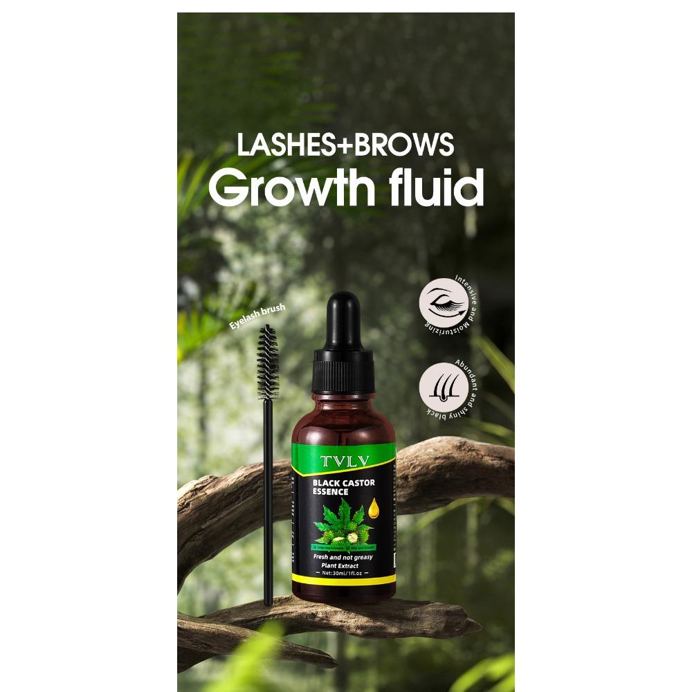 Black Castor Essence Jamaica Scalp Essence Eyelash Hair Care Body Oil