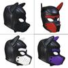 Bdsm Pet Role Play Party Masks Puppy Play Dog Hood Mask Restraint Harness Full Head Ears Halloween Mask Sex Toy for Couples