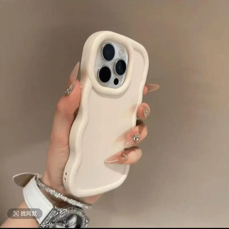 Чехол для телефона Redmi Note 14 13 12 11 Pro Plus 12S 11S Pro+ 5G 4G, 3D Волна, Милый, Цвет Макарон, Конфетный, Мягкий