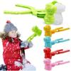 Dinosaur Shaped Snowball Maker Clip Snow Sand Mold Tool Kids 1 Pcs Plastic Winter Outdoor Toys