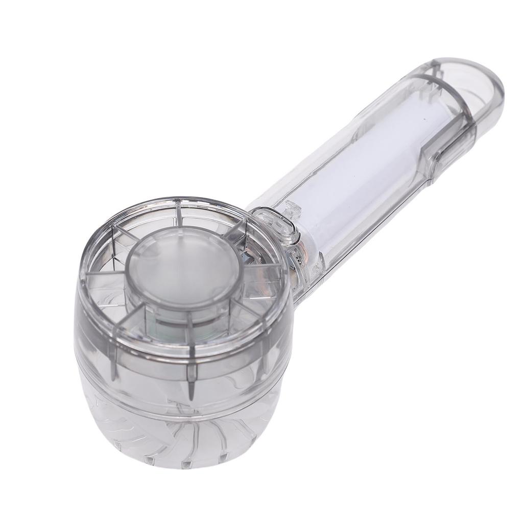 Handheld Mini Fan 3 Gear Speeds and Cooling Mode USB Ice Compress Transparent Outdoor Handheld Fan