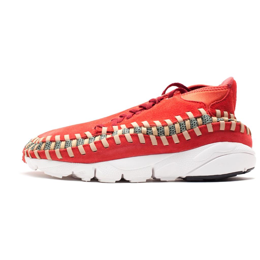 Nike Air Footscape Woven Chuka Knit Unisex Sneakers Red Red-Reef Midnight-Fog-Chnt-Sl 543208-863