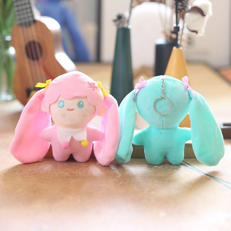 Милая милая кукла Хацунэ Мику, плюшевая игрушка, кукла, мультяшная сумка, подвесное украшение, брелок, кукла