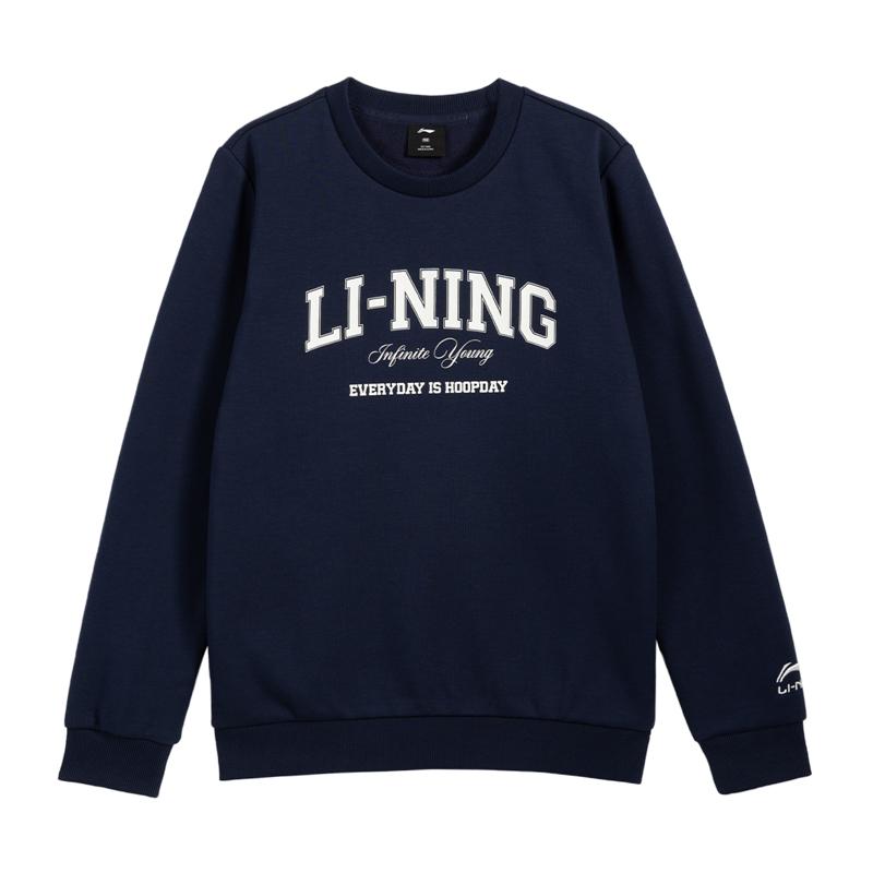 Li Ning Grade School Sweatshirts Crew Neck Moderate YWDV597-2