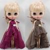 Mini Dolls Princess Dresses Fashion Elegant Chiffon Clothes for Azone19 Ob24 Dolls For Blythe Dolls