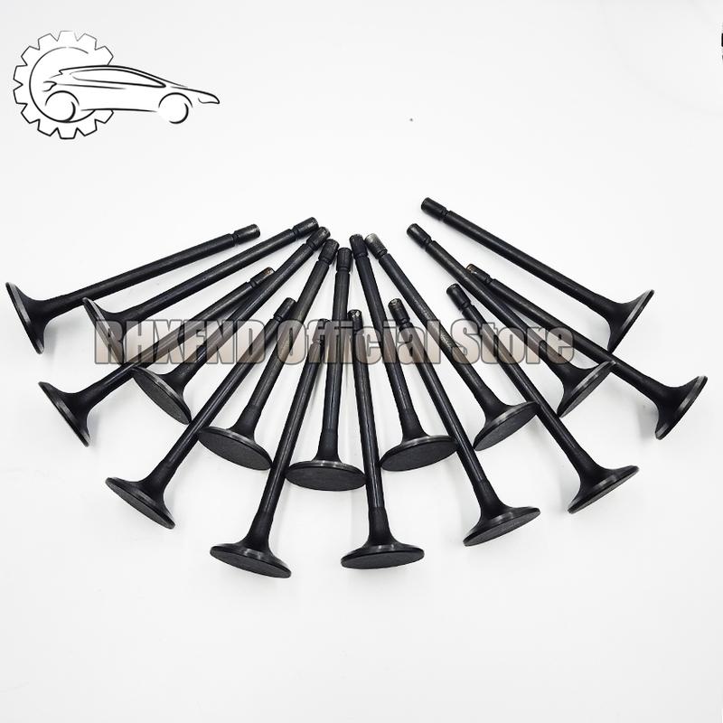 Впускной и выпускной клапаны D4EA Для Hyundai SANTAFE TUCSON TRAJET ELANTRA 2.0L L4 16V 22211-27000 22212-27000