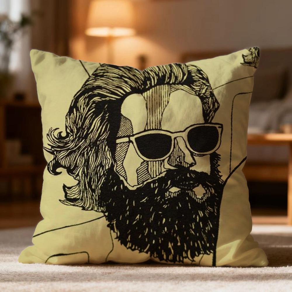 Модная наволочка J-JJohn Misty, мягкая, стирающаяся, для дивана, кровати, путешествий, офиса