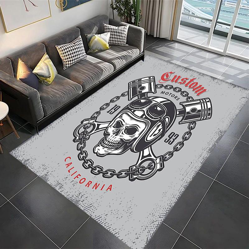 Vintage Custom Motors California carpet Living room and bedroom mats Doormat Room Dormitory decoration Doormat