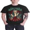 Футболка Five Finger Death Punch Леди Муэрта Логотип группы Официальная Мужская Черная Размер L(1)