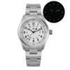 Militado ML08 V2 Vintage Quartz Watch Military VH31 Movement Double Sapphire Crystal C3 BGW-9 Luminous Waterproof 38mm Watch
